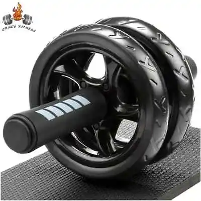 AB Roller Wheel Roller Keep Fit Wheels No Noise Abdominal Training Equipment • $21.34