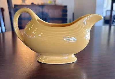 Vintage Fiesta Yellow Gravy Sauce Boat By Homer Laughlin - Flawless • $6.99