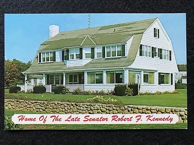 Cape Cod Massachusetts MA Robert F Kennedy Home Antique Postcard Photo • $2.99