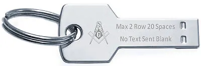 £24.99 • Buy Keyring Flash Memory Stick Key USB 2GB  Text Masonic Lodge