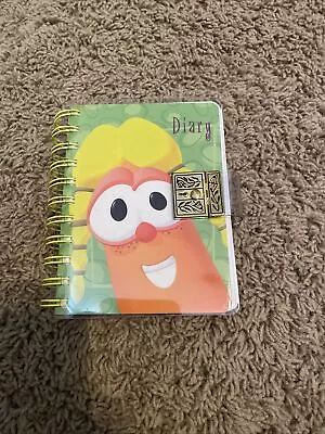 Veggie Tales Up Close Wire-o Diary 1999 Laura Big Idea Diary NN • $8