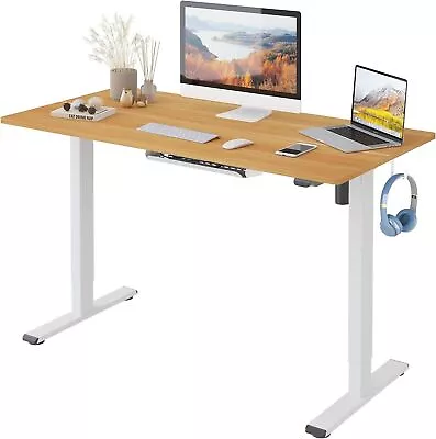 FLEXISPOT Essential Electric Standing Desk 120*60cm Maple • £119.99