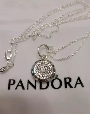 Pandora Signature Necklace Silver Ale S925 • £21.99