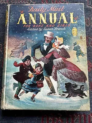 Daily Mail Annual For Boys And Girls Susan French Vintage Hardback Book • £20