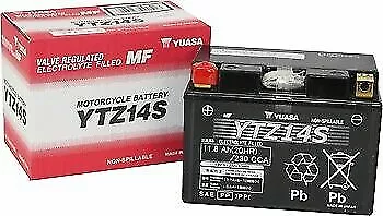 Yuasa YTZ14S BMW R1200GS Avdenture '09- '13 AGM Activated 12v Battery • $194.19