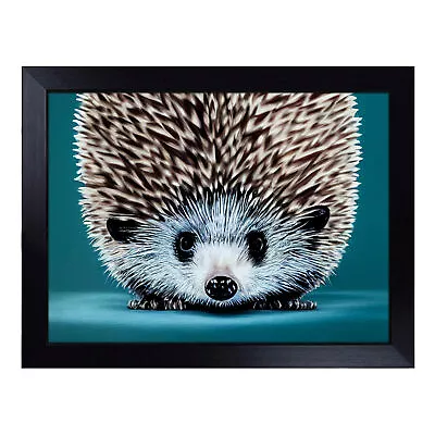 Hedgehog Lap Tray Cushioned Bean Bag Padded TV Dinner Food Breakfast Desk • £29.95