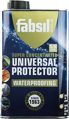 Grangers Waterproof Fabsil GOLD Silicone Concentrate 1 Lt UKBlack • £22.31