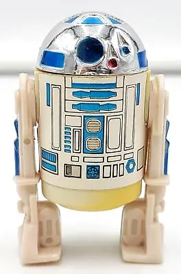 Vintage 1977 Star Wars R2-D2 Action Figure Toy Kenner R2D2 Head Clicks Hong Kong • $54.99
