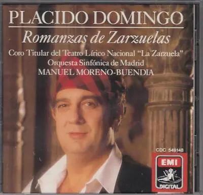 Romanzas Zarzuelas - Music CD -  -  1990-10-25 - Angel Records - Very Good - Aud • $6.99