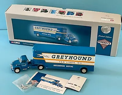 Vintage Die-Cast Corgi Greyhound Artic Diamond Truck Fruehauf Trailer 1:50 Scale • $27.99