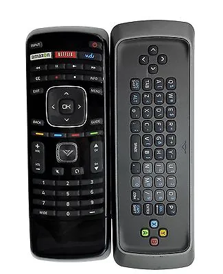 New XRT300 Qwerty DUAL Keyboard Remote 3D XRT301 For Vizio XRT303 M420SV M470SV • $9.50