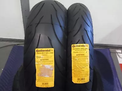 Suzuki Gsx-r 1000 Continental Conti Motion Two Tire Set 120/70-17 190/50-17 • $239.88