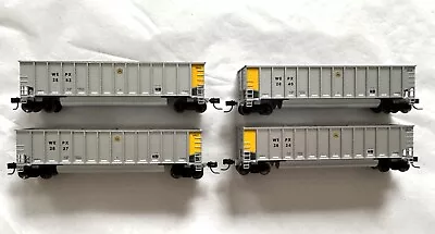 Athearn Intermountain N-scale Set Of 4 Bethgon Coalporter Freight “WEPX  • $87