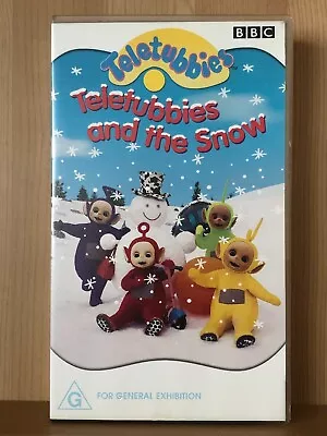 Teletubbies And The Snow  ~ Very Rare Vhs Video • $59.99