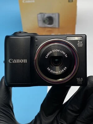 £96.70 • Buy Canon PowerShot A810 16.0MP Digital Camera - Black