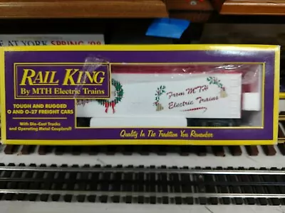 Mth Mikes Train House Dealer Christmas Holiday Reefer From 1995 Mint Mt7805 • $60