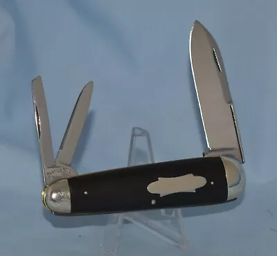 Rare Vintage Platts Brothers Eldred Pa. Ebony Large Sleeveboard Whittler 1905 • $1995