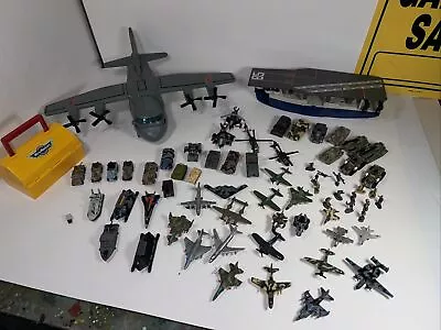 Vintage Micro Machines Military Vehicles  Army Men Large Lot  All Shown. • $199.99
