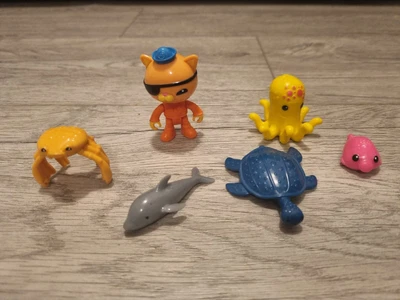 £10.99 • Buy Octonauts Official Kwazii Figure With 5 Sea Creatures Fisher-Price Cbeebies Toys