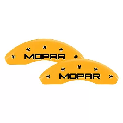 For Dodge Viper 02 Gloss Yellow Caliper Covers W Mopar Engraving Full Kit 4 Pcs • $289