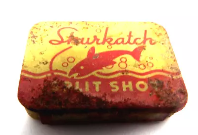 Vintage Shurkatch Split Shot Fishing Weights Tin & Split Shots • $19.50