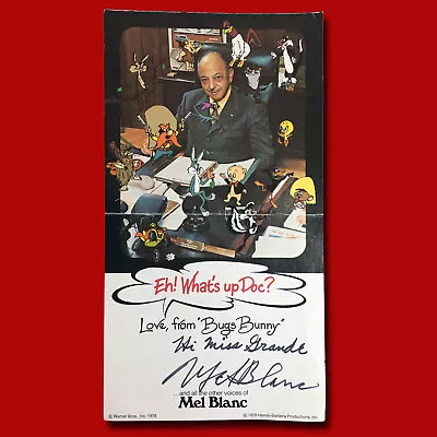 Mel Blanc Photograph SIGNED VERY GOOD • $239.97