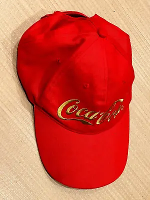 Coca Cola Baseball Cap London  2012 Olympics Red Used • £5.99