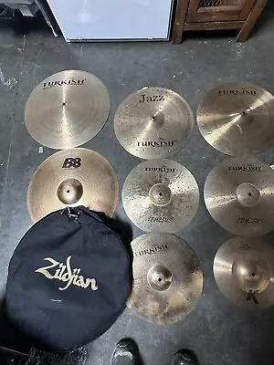 Vintage Avedis Zildjian Genuine Turkish Cymbal  Selling All Together RARE • $350