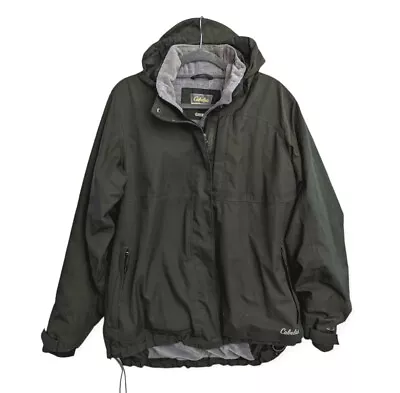 CABELAS 4MOST Dry Plus Jacket Men’s XL Olive Green Multi Pocket Hooded  • $34.99