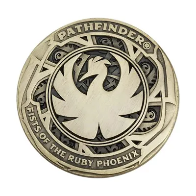$5.47 • Buy PATHFINDER FISTS OF THE RUBY PHOENIX HERO POINT TOKEN Paizo Campaign Coins