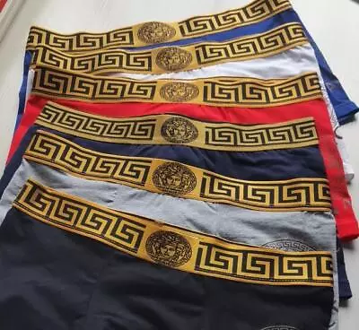 Versace 3-Pack Greca Pattern Men's Boxer Briefs 2024 NEW • $10.99