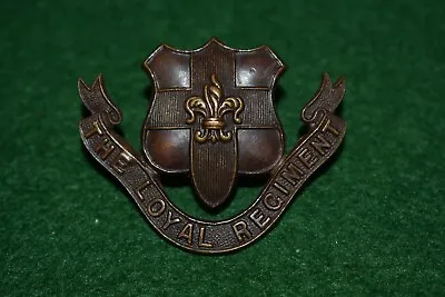 The Loyal Regiment (North Lancashire) Officer's Service Dress Collar Badge • £14.50