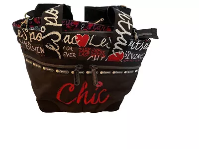 Alber Elbaz X LeSportsac Small Black Manon Tote • $145