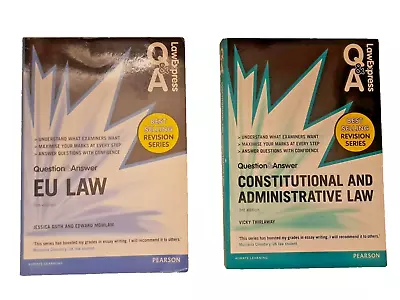 Law Express EU Law Q&A / Administrative & Constitutional Law Public Law Book • £8