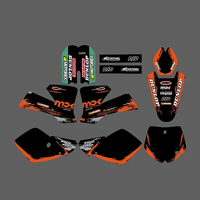 Team Graphics & Backgrounds Decals Stickers For KTM SX 65 2002 03 04 05 06 07 08 • $52.35