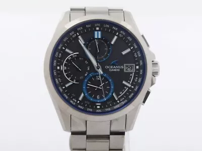 CASIO OCEANUS Classic Line OCW-T2600-1AJF Titanium Radio Solar Watch W/ Box • $316