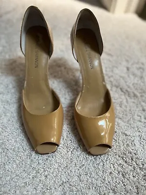 Michael Shannon Heels 9-9.5 Women’s Mustard Patent Pumps Very Good • $19.95