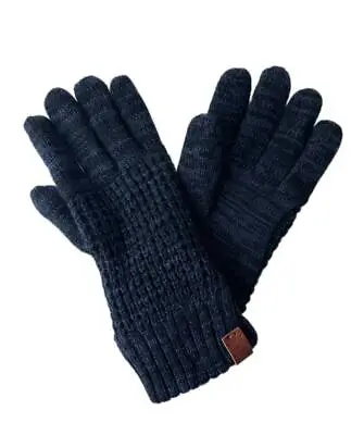 Bickley + Mitchell Men's Navy Twist Basic Knitted Gloves One Size NWT • $14.88