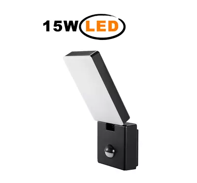 £22.77 • Buy Power Ful PIR Infrared Motion Sensor Outdoor LED Flood Wall Light  , 6000K