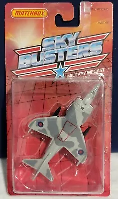 Matchbox Skybusters  SB10 - Harrier Jump Jet - Grey • $14.99