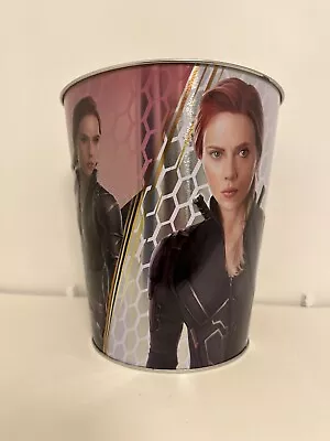 Avengers Endgame Black Widow Popcorn Bucket Tin 2019 • $22