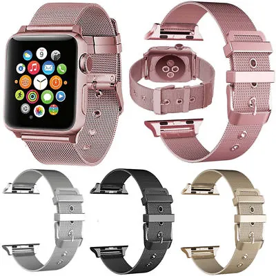 $14.99 • Buy Milanese Metal Bracelet Strap Watch Band For Apple Watch Series 7 6 5 4 3 2 1 AU