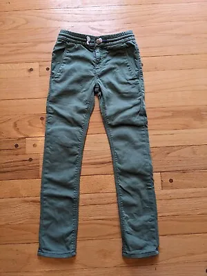 Mini Boden Boys Skinny Green Pants - Size 8 GUC • $19.99