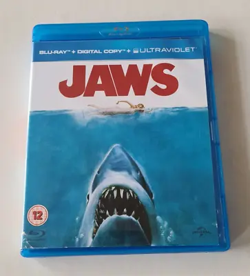 Jaws Blu-ray Spielberg Roy Scheider Richard Dreyfuss Robert Shaw Lorraine Gary • £5.47