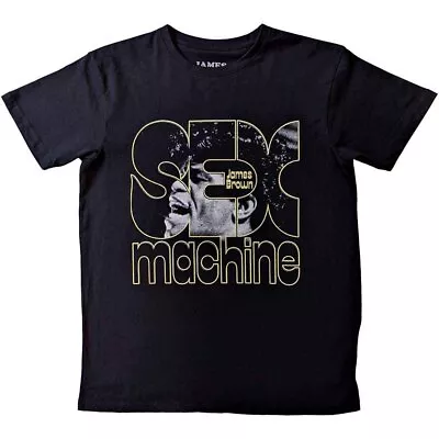 James Brown - Unisex - T-Shirts - Large - Short Sleeves - Sex Machine - K500z • £13.89