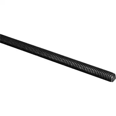 Hillman Steelworks 3/8 In. X 3 Ft. Hardened Steel Threaded Rod 11054 HILLMAN • $20.05