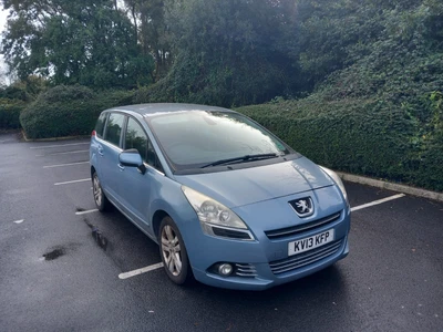Peugeot 5008 2013 1.6hdi Mpv 7 Seater Manual Mini Van Economical Diesel Blue • £2400
