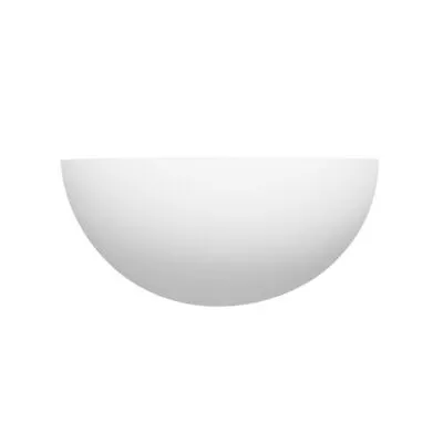 Searchlight 106 Gypsum Wall Light Plaster Half Moon • £24.16