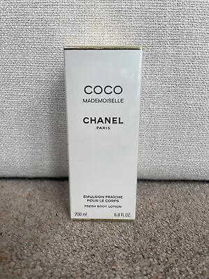 Chanel Coco Mademoiselle 'fresh' Body Lotion 200ml - Rare - Discontinued - Bnib • £64.95