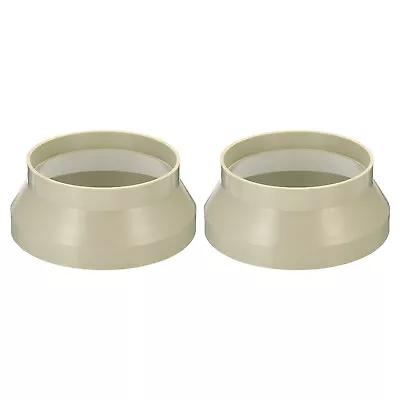 2Pcs 8  To 6  Duct Reducer Connector Ventilation Tube Increaser Adapter Beige • $17.29